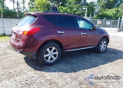 2009 Nissan Murano S из США, поврежденный, VIN JN8AZ18W99W107054